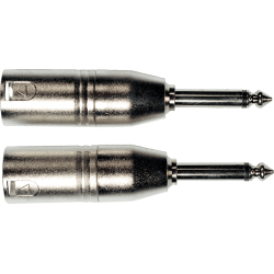 ADAPTATEUR JACK MALE XLR MALE UNITE