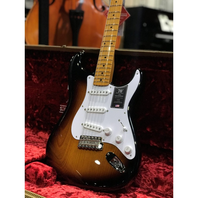 Guitare Electrique FENDER American Vintage II Strat 70e ANV Limited MN 2TS - Macca Music