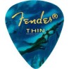 Lot De 12 Mediators Fender Medium Ocean Turq - Macca Music
