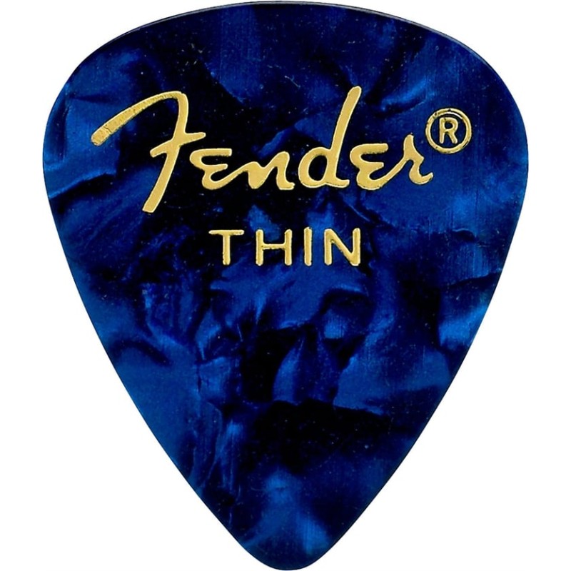 Fender Médiators Thin par sachet 12 - Macca Music