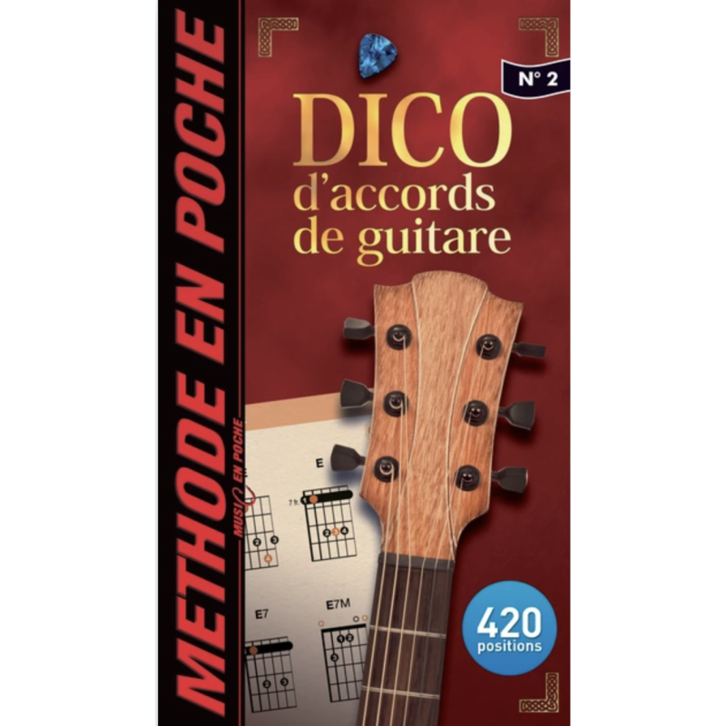 Music En Poche Dictionnaire D'accords Pour Guitare - Macca Music -