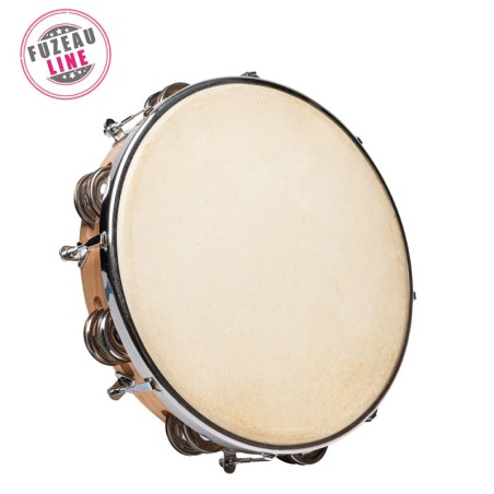 Fuzeau Tambourin Peau Naturelle 25CM - Macca Music -