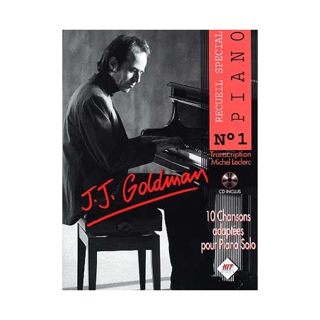 Librairie Musicale JJ Goldman Special Piano - Macca Music