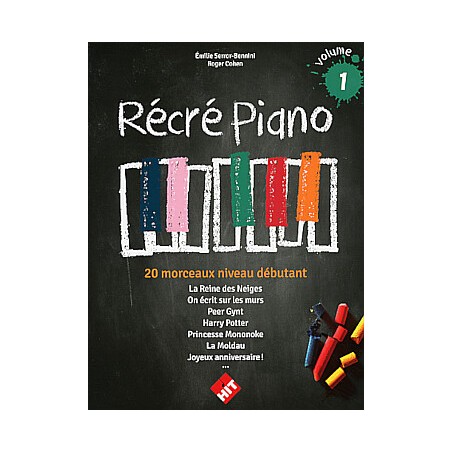 Librairie Musicale RECRE PIANO VOL1 - Macca Music