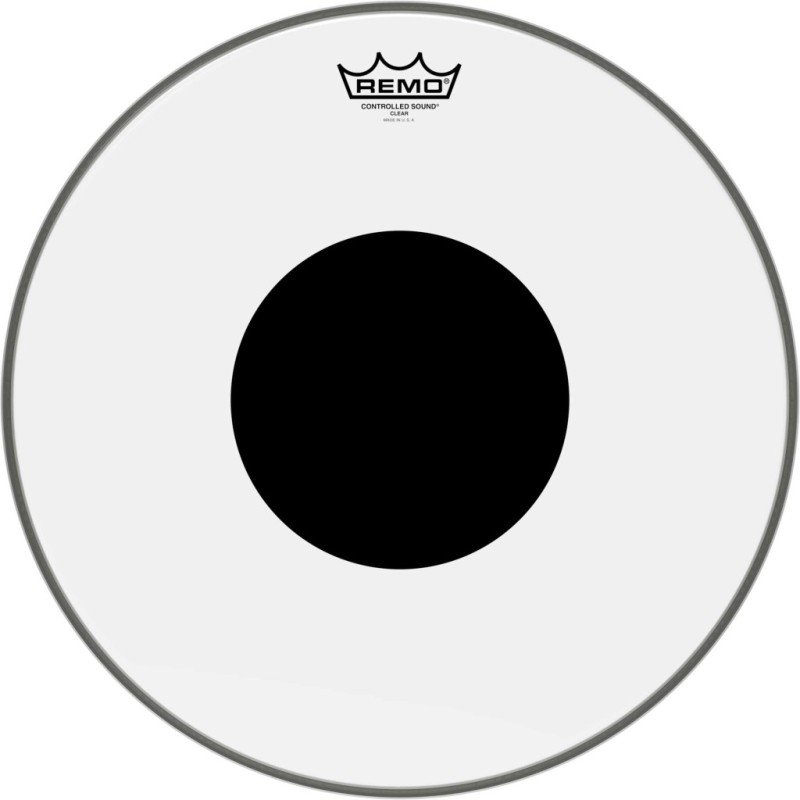 Peau REMO CS Transparente 16" Caisse claire/ Tom sur pieds - Macca Music