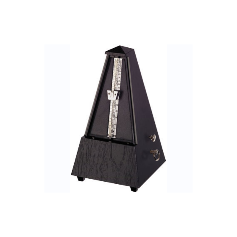 Métronome Mécanique WITTNER Maelzel Plastique Noir + Sonnerie - Macca Music -
