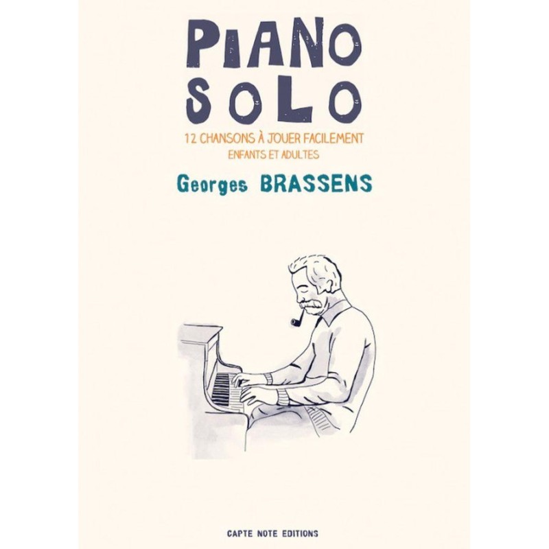 Librairie Musicale PIANO SOLO GEORGES BRASSENS - Macca Music