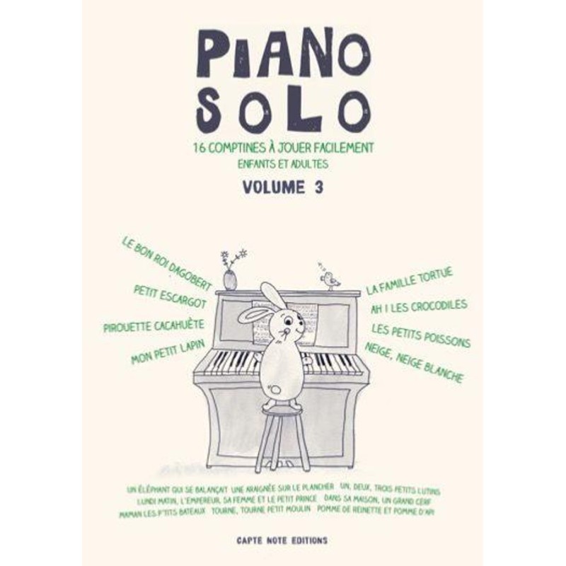 Librairie Musicale PIANO SOLO VOL3 - Macca Music