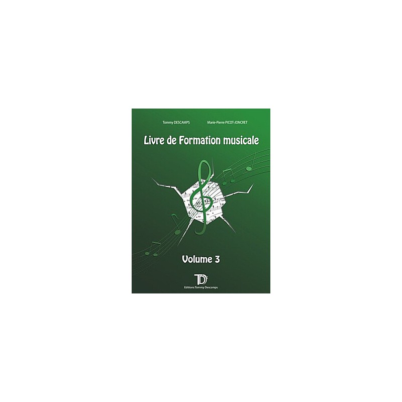 Librairie Musicale LIVRE DE FORMATION MUSICALE VOL3 - Macca Music