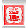 Corde ERNIE BALL Custom Gauge 18 Unité - Macca Music