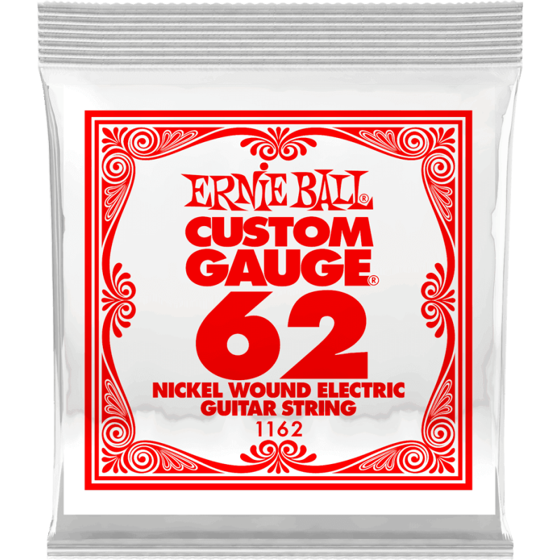 Corde ERNIE BALL Custom Gauge 62 Unité - Macca Music