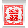 Corde ERNIE BALL Custom Gauge 32 Unité - Macca Music