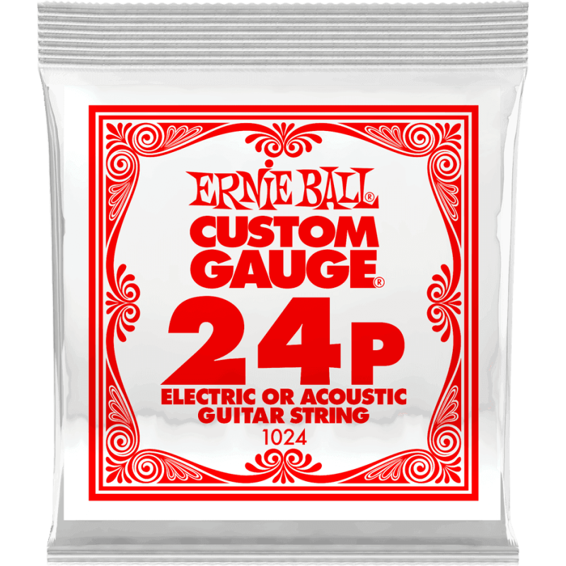 Corde ERNIE BALL Custom Gauge 24p Unité - Macca Music