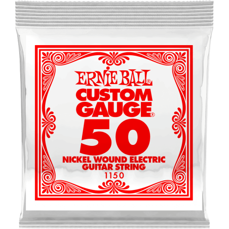 Corde ERNIE BALL Custom Gauge 50 - Macca Music