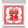 Corde ERNIE BALL Custom Gauge 26 Unité - Macca Music