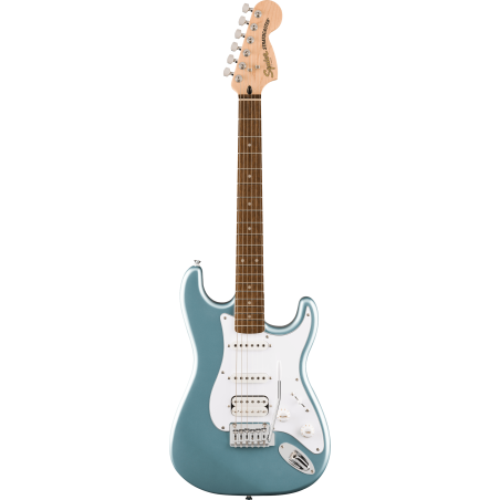 Guitare Electrique SQUIER AFF STRAT JUSION HSS LRL WPG IBM - Macca Music