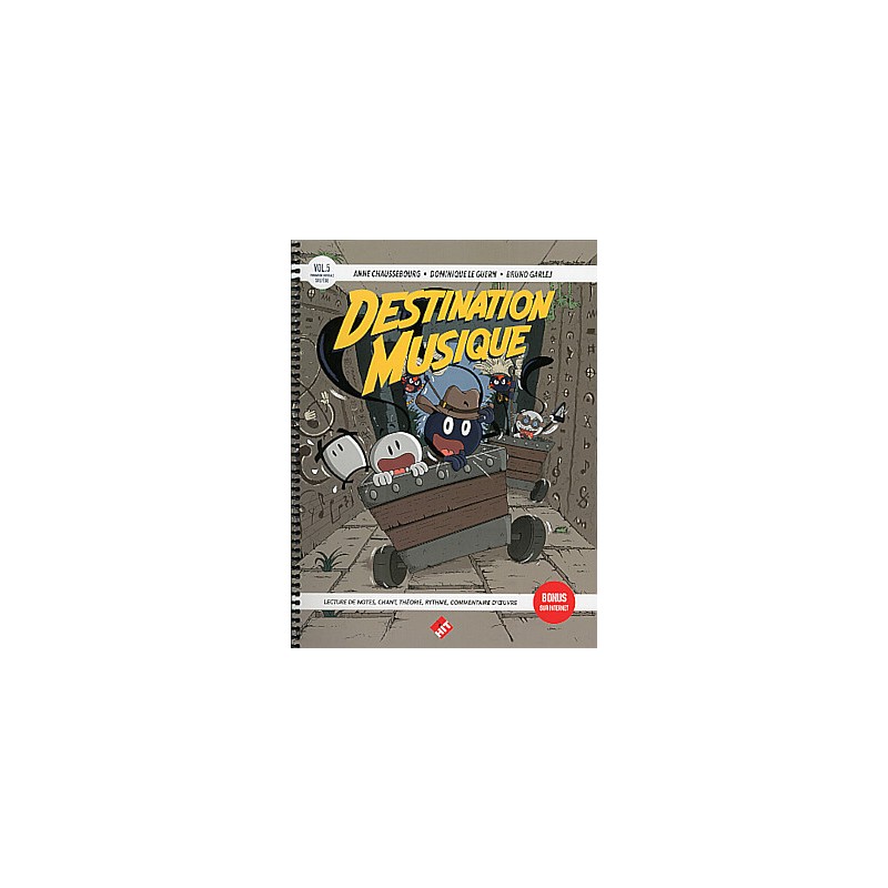 Librairie Musicale DESTINATION MUSIQUE VOL5 - Macca Music