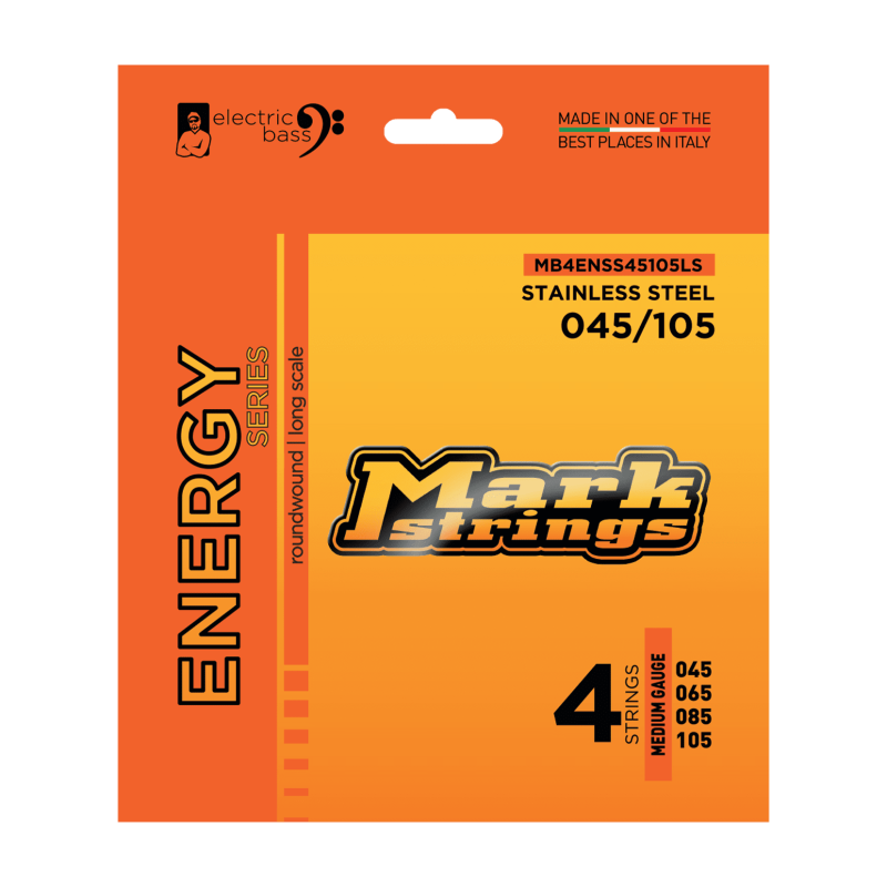 Cordes Pour Basse electrique MARK STRINGS Energy 45/105 - Macca Music